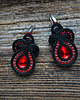 kolczyki soutache Kolczyki sutasz w stylu flamenco 2