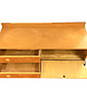 komody Niska komoda sideboard jesionowy, duński design, lata 70. 1