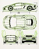t-shirty męskie koszulka LAMBORGHINI AVENTADOR tshirt 1