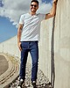 t-shirty męskie T-shirt bawełniany SLIM biały 3