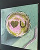 obrazy Matcha lovers Obraz Olej na Płótnie 20x20 Nowoczesny kawa herbata malina 3