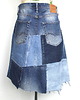 spódnice midi Patchworkowa spódnica jeans r.40/42 4