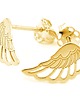 kolczyki pozłacane Kolczyki WINGS- srebro,złoto,różowe złoto 5