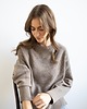 swetry damskie  Sweter Freya taupe 3