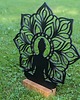 figurki i rzeźby Yoga Girl mandala stojąca dekoracja 2