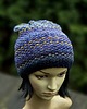 czapki damskie Gwieździste niebo / ryżówka 2