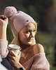 czapki damskie Ell modna czapka z włosem alpaki z naturalnym pomponem -N La Vitta Per Te 7