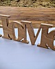 napisy dekoracyjne i tabliczki Napis Home, z drewna, dębowy 4