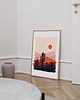 grafiki i ilustracje "Desert Landscape"- Nowoczesna Grafika Ścienna 4
