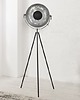 lampy do pokoju dziecka Lampa stojąca Studio czarna srebrny środek 140cm 1