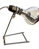 lampy stołowe Przemysłowa lampa stołowa, grzewcza Wally Ball Niemcy, lata 60. 3
