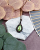 wisiory Miedziany wisiorek wire wrapping z jaspisem imperialnym #529 2