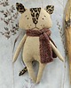 przytulanki dla niemowląt i dzieci Przytulanka Panterka, Kot zamszowy handmade 1