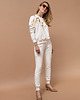 bluza bez kaptura damska Bluza sky white 2