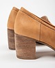 botki damskie SKÓRZANE PÓŁBUTY ZAPATO 250 PIASKOWY 2