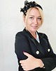opaski do włosów CASSANDRA opaska czarno złota z szanelki 2