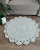 dywany Dywan szydełkowy okrągły ze sznurka bawełnianego 85cm 4