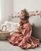 sukienki dla dziewczynki Sukienka Muślinowa Pink Heart 4