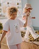 t-shirty dla dziewczynki T-shirt oversize Sophie Teddy cream 6