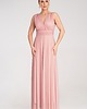 sukienki maxi damskie Elegancka kopertowa sukienka maxi na ramiączkach na wesele - M1186 2