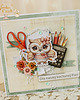 kartki scrapbooking Kartka Zakończenie Roku Szkolnego, dla nauczyciela wychowawcy "Sowa 3" 1