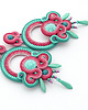 kolczyki soutache Jesienne boho kolczyki 2 4