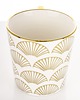 kubki i filiżanki Kubek porcelanowy 310 ml RANGO-2 14,5x13x8,5 cm cienki wzór 3