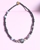 chokery Choker z koralikami i jadeitami 1