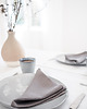 obrusy i serwetki Serwetka Lniana Heavy Linen True Gray 4