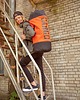 torby podróżne Odblaskowy Worek Reflective Orange LARGE 1