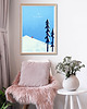 plakaty Narty w Tatrach - plakat fine art 3