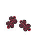 kolczyki soutache Kolczyki polski folklor - Kohutki Spiskie 1