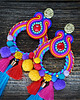 kolczyki soutache Pulo- duże i etniczne kolczyki  z pomponami 4