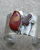 bransoletki wire wrapping Jaspis mokait    - BRANSOLETA MANKIET - CUFF 3