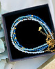 bransoletki z kamieni naturalnych BLUE DREAM- Bransoletka LAPIS LAZULI naturalny kamień, minerały 8