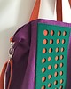 torby na ramię Torba hobo XXL - fiolet, pomarańcz, szmaragd 2