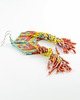 kolczyki - inne Indian sunny orange 1