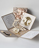 kartki scrapbooking 50 rocznica ślubu, złote gody, exploding box 2