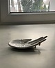 pojemniki na biżuterię Ceramiczna Dłoń Podstawka na Biżuterię w Srebrne Ciapki 2