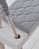 pokój dziecka - różne Huśtawka drewniana do pokoju dziecka Grey Velvet 3