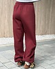 spodnie dresowe damskie Spodnie BELL merlot 6