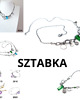 srebrne naszyjniki Zielona sztabka vol. 2 -naszyjnik 5