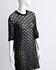 sukienki midi damskie LACE black dress  2