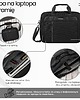 torby i nerki męskie Torba na laptopa czarna unisex materiałowa wodoodporna Paolo Peruzzi AS-02-BL 1