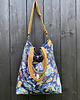 torby XXL Torba na ramię XXL - print jesienne kwiaty 4