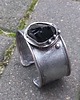 bransoletki wire wrapping Smocze szkło - bransoletka regulowana 2