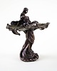figurki i rzeźby Mosiężna figurka kobieca w stylu Art Deco 4
