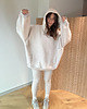 bluza z kapturem damska Bluza Patchouli light mocca melange 6