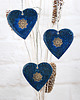 dekoracje świąteczne Duże serce niebo - wisząca ozodoba świąteczna 6