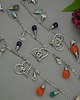 bransoletki wire wrapping Bransoletka serce kolorowa wire wrapping 7